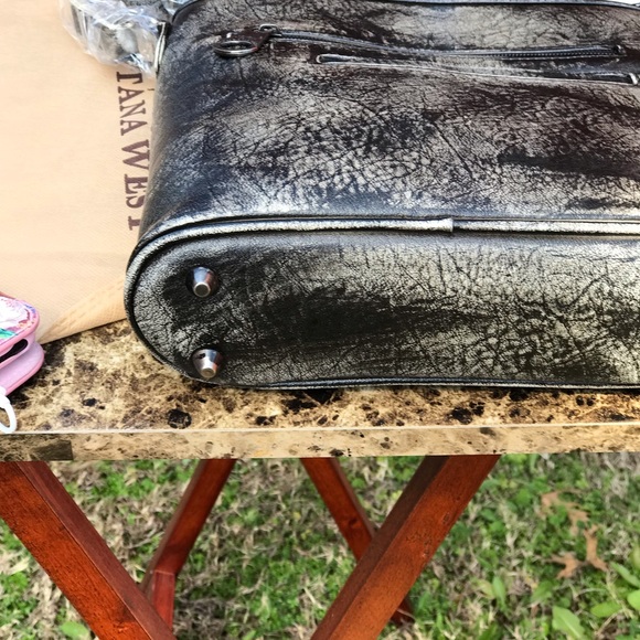 Montana West Black Crossbody NWT - Picture 6 of 8